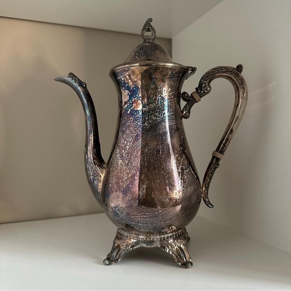 Vintage Silver Carafe / Teapot